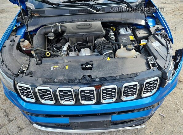 3C4NJDCN2ST501575 2025 JEEP COMPASS Blue Widok komory silnika