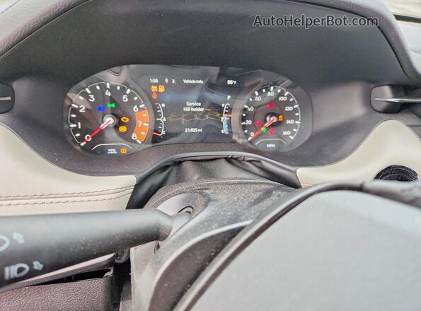 3C4NJDCN2ST501575 2025 JEEP COMPASS Blue Widok zestawu wskaźników