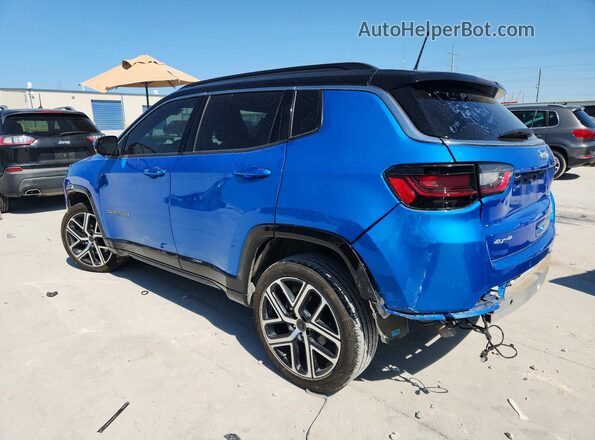 3C4NJDCN2ST537508 2025 JEEP COMPASS Blue Задня ліва чверть
