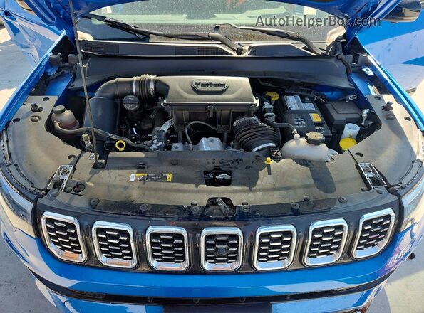 3C4NJDCN2ST537508 2025 JEEP COMPASS Blue Вид підкапотного простору