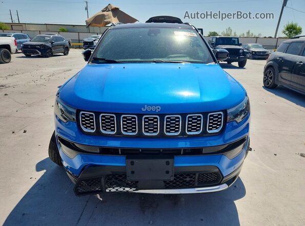 3C4NJDCN2ST537508 2025 JEEP COMPASS Blue Вид спереду