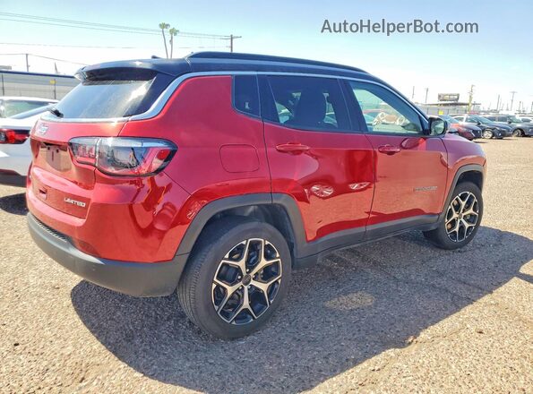 3C4NJDCN2ST560898 2025 JEEP COMPASS Red უკანა მარჯვენა