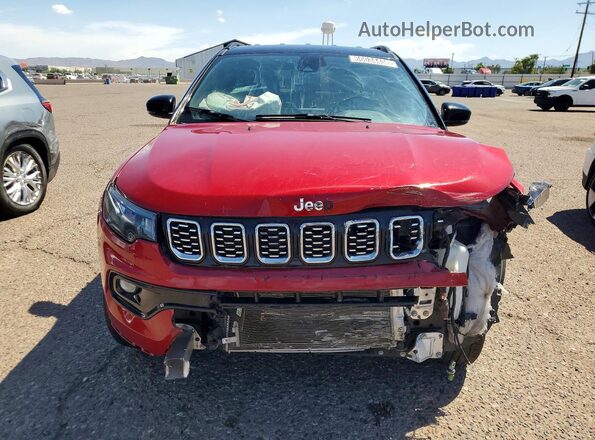 3C4NJDCN2ST560898 2025 JEEP COMPASS Red წინა ხედი