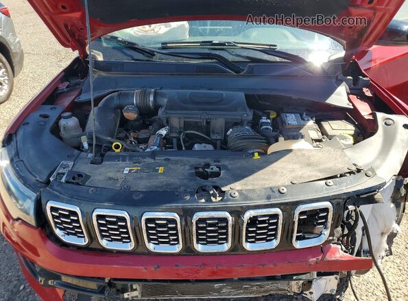 3C4NJDCN2ST560898 2025 JEEP COMPASS Red ძრავის განყოფილების ხედი