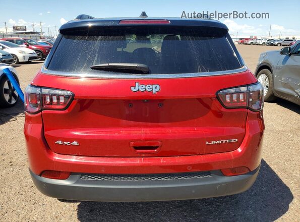 3C4NJDCN2ST560898 2025 JEEP COMPASS Red უკანა ხედი