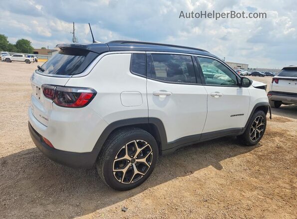 3C4NJDCN3ST581727 2025 JEEP COMPASS White Trasero derecho