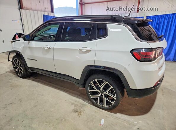 3C4NJDCN3ST595823 2025 JEEP COMPASS White Trasero izquierdo