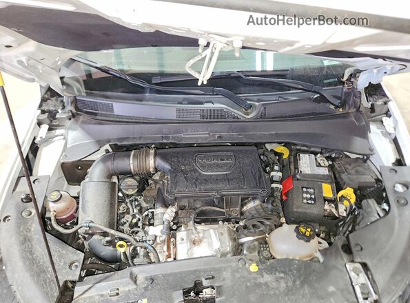 3C4NJDCN3ST595823 2025 JEEP COMPASS White Vista del compartimento del motor