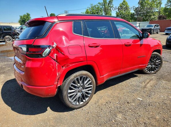 3C4NJDCN4PT554477 2023 JEEP COMPASS Red Задня права чверть