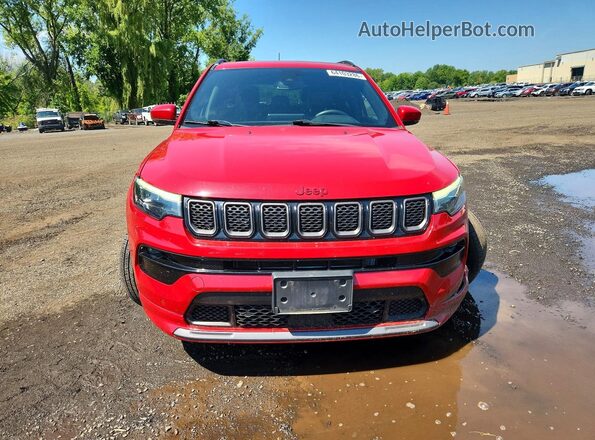 3C4NJDCN4PT554477 2023 JEEP COMPASS Red Вид спереду