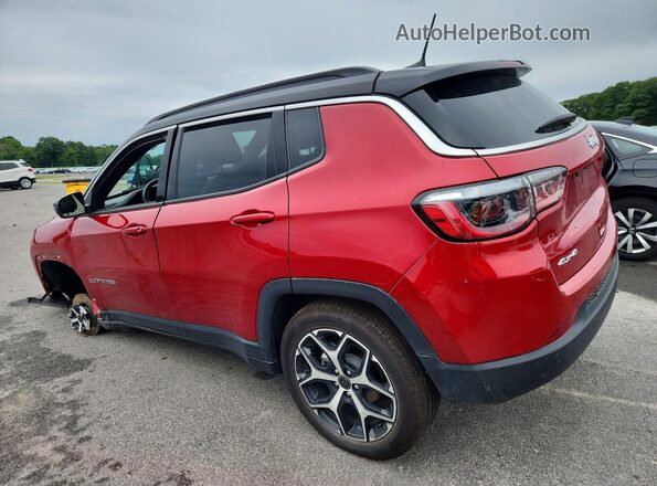 3C4NJDCN4ST522329 2025 JEEP COMPASS Red უკანა მარცხენა