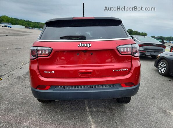 3C4NJDCN4ST522329 2025 JEEP COMPASS Red უკანა ხედი