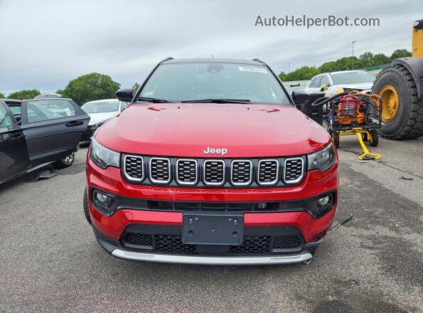 3C4NJDCN4ST522329 2025 JEEP COMPASS Red წინა ხედი