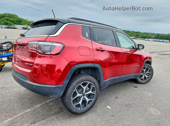 3C4NJDCN4ST522329 2025 JEEP COMPASS Red უკანა მარჯვენა