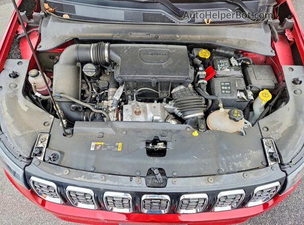 3C4NJDCN4ST522329 2025 JEEP COMPASS Red ძრავის განყოფილების ხედი