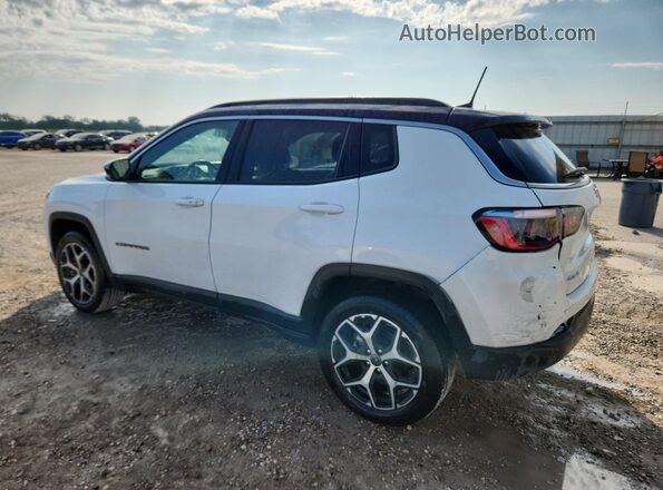 3C4NJDCN4ST600656 2025 JEEP COMPASS White Սալոնի 360 աստիճան տեսք