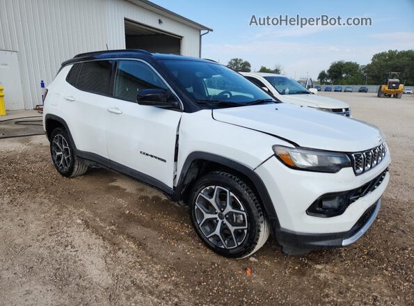 3C4NJDCN4ST600656 2025 JEEP COMPASS White VIN կոդի պիտակի տեսք