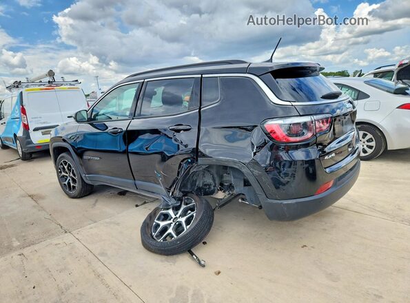 3C4NJDCN4ST622396 2025 JEEP COMPASS Black უკანა მარცხენა