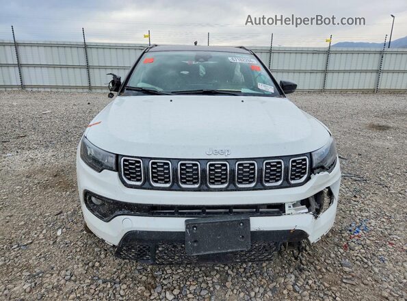 3C4NJDCN4ST623001 2025 JEEP COMPASS White Widok z przodu