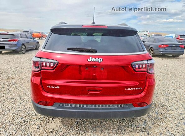 3C4NJDCN5ST546493 2025 JEEP COMPASS Red Vista trasera