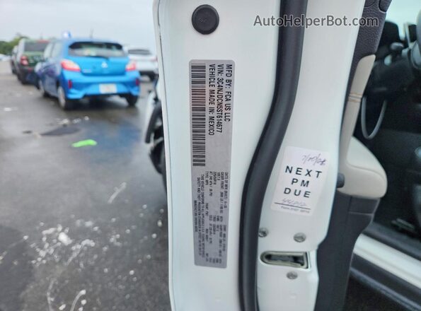 3C4NJDCN5ST614677 2025 JEEP COMPASS White Вид наклейки з VIN-кодом