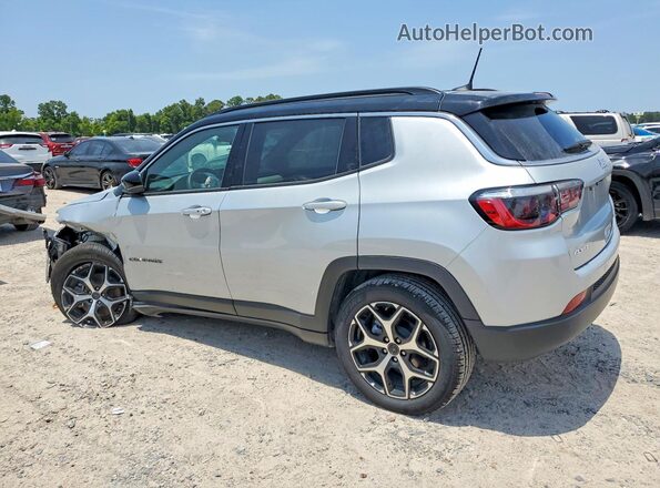3C4NJDCN8ST509969 2025 JEEP COMPASS Silver Trasero izquierdo