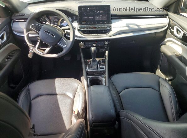 3C4NJDCN8ST560923 2025 JEEP COMPASS White Вид панелі приладів