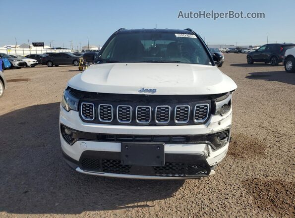 3C4NJDCN8ST560923 2025 JEEP COMPASS White Панорамний вид салону 360°
