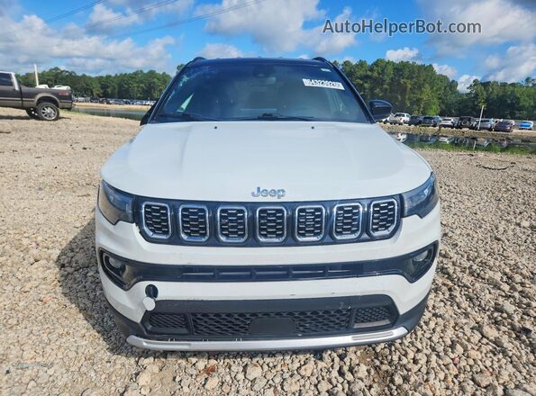 3C4NJDCN9ST504893 2025 JEEP COMPASS White Դիմացի տեսք