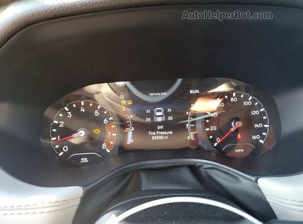3C4NJDCNXST513411 2025 JEEP COMPASS Silver Вид щитка приладів