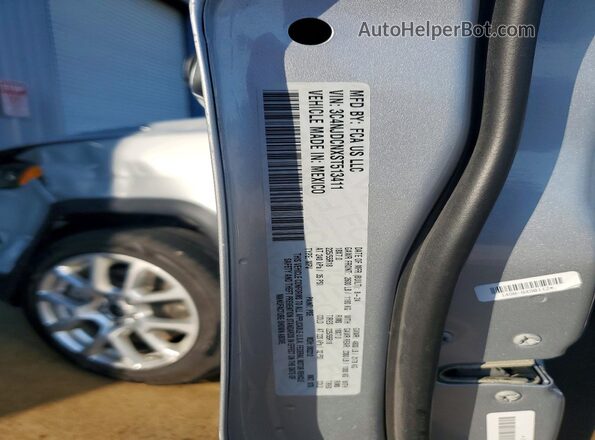 3C4NJDCNXST513411 2025 JEEP COMPASS Silver Вид наклейки з VIN-кодом