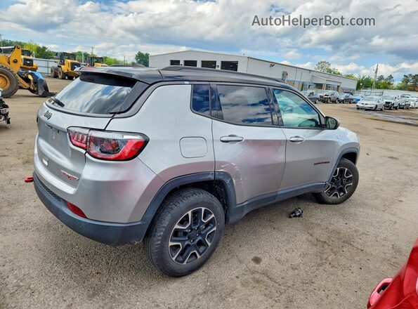 3C4NJDDB2MT571682 2021 JEEP COMPASS Silver უკანა მარჯვენა