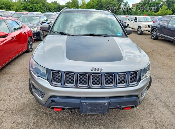 3C4NJDDB2MT571682 2021 JEEP COMPASS Silver წინა ხედი