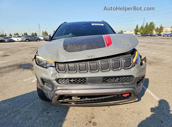 3C4NJDDB4NT125115 2022 JEEP COMPASS Gray Widok z przodu