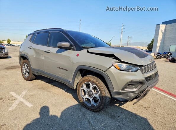 3C4NJDDB4NT125115 2022 JEEP COMPASS Gray Przód prawy