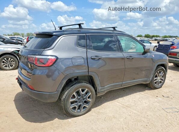 3C4NJDDB5KT763238 2019 JEEP COMPASS Gray უკანა მარჯვენა