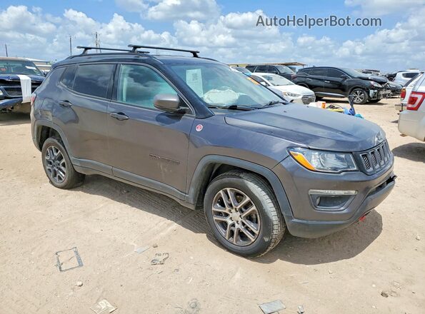 3C4NJDDB5KT763238 2019 JEEP COMPASS Gray წინა მარჯვენა