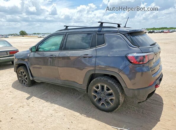 3C4NJDDB5KT763238 2019 JEEP COMPASS Gray უკანა მარცხენა
