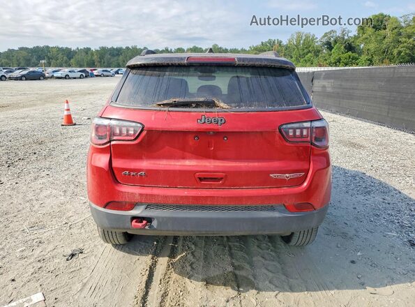 3C4NJDDB5LT126609 2020 JEEP COMPASS Red Հետևի տեսք