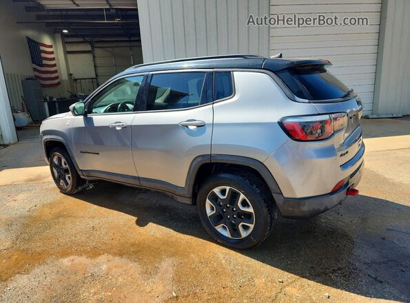 3C4NJDDB6JT199078 2018 JEEP COMPASS Gray Задня ліва чверть