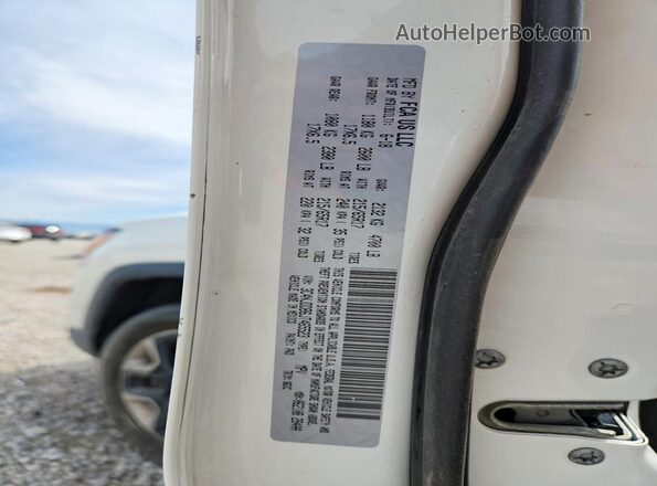 3C4NJDDB6JT465523 2018 JEEP COMPASS Белый Вид подкапотного пространства