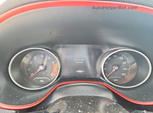 3C4NJDDB6JT465523 2018 JEEP COMPASS Белый Вид щитка приборов