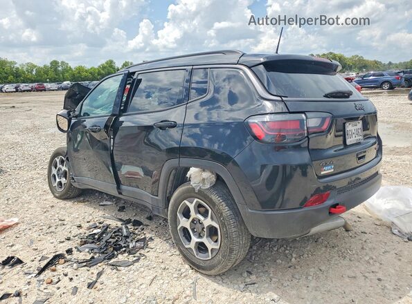 3C4NJDDB9NT116037 2022 JEEP COMPASS Black უკანა მარცხენა