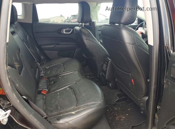 3C4NJDDB9NT116037 2022 JEEP COMPASS Black უკანა სალონის ხედი