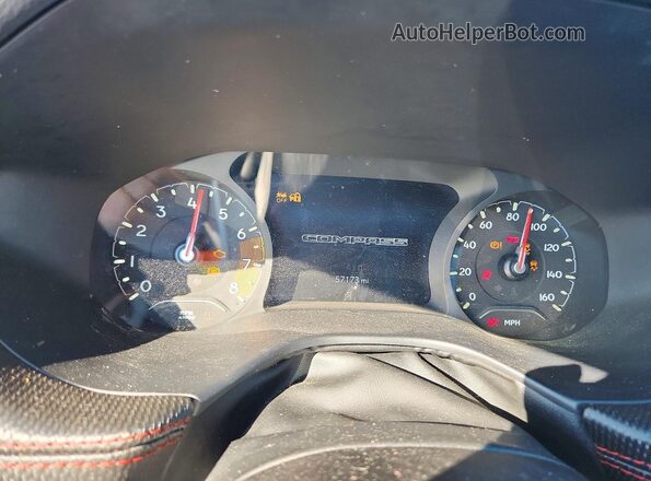 3C4NJDDBXNT121778 2022 JEEP COMPASS Синий Вид щитка приборов