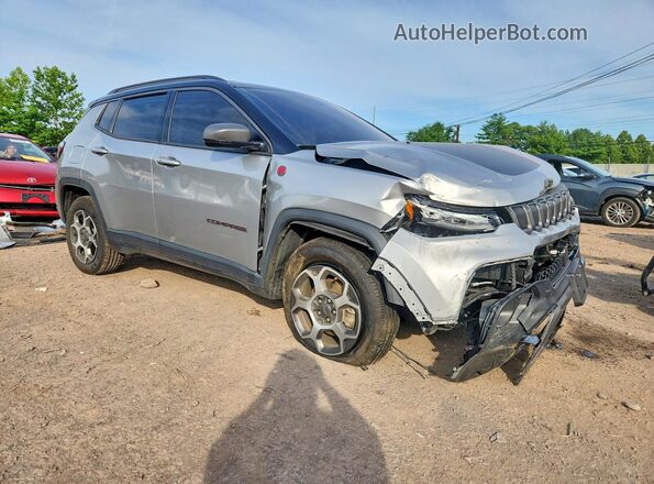3C4NJDDBXNT191524 2022 JEEP COMPASS Silver წინა მარჯვენა