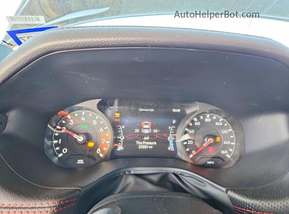 3C4NJDDN3ST612957 2025 JEEP COMPASS Black Вид щитка приладів