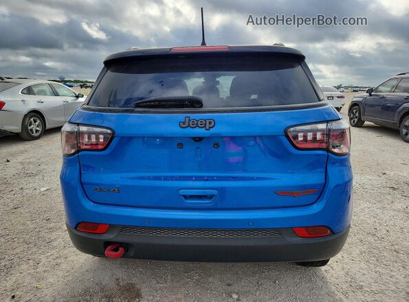 3C4NJDDN5PT516609 2023 JEEP COMPASS Синий Вид сзади