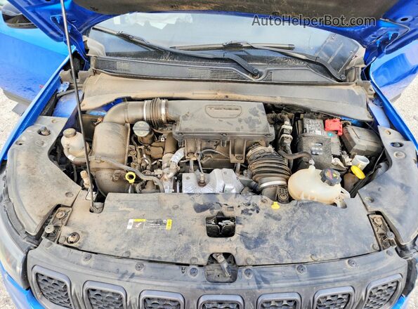 3C4NJDDN5PT516609 2023 JEEP COMPASS Синий Вид задней части салона