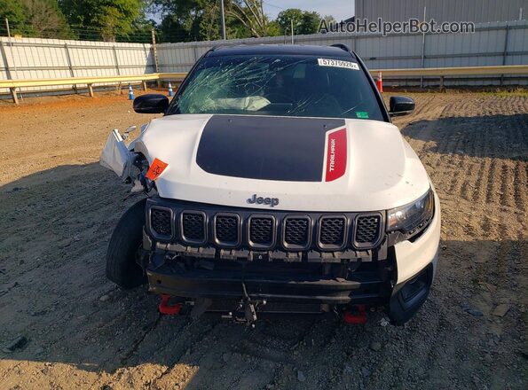 3C4NJDDN5PT544359 2023 JEEP COMPASS White Вид спереду